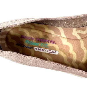 Skechers Size 9 Flats Pink Relaxed Fit Comfort Memory Foam Air Cooled Slip On‎ thumbnail 6