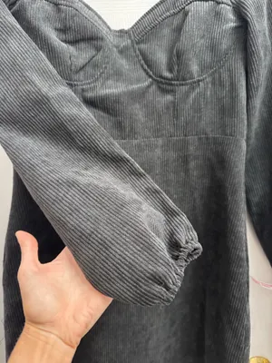 Corduroy Missguided Dress thumbnail 3