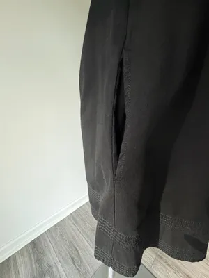 H&M Black Tunic Button Front Dress  thumbnail 4
