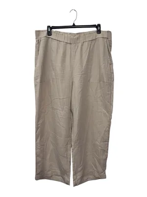 GAP Casual Beige Wide-Leg Pants 💯 COTTON thumbnail 3