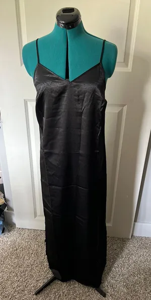 GILI Satin Slip Dress thumbnail 1