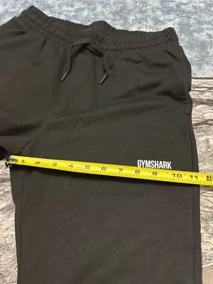 Gymshark Black Athletic Joggers pants M thumbnail 5