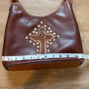 Montana Silversmiths Leather Cowhide Shoulder Bag thumbnail 11