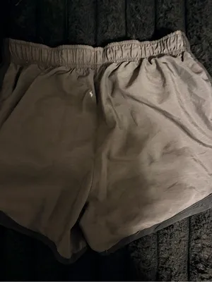 Nike Women's Gray and Black Athletic Shorts thumbnail 4