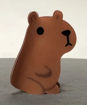 Capybara Hair Claw Clip Brown thumbnail 1