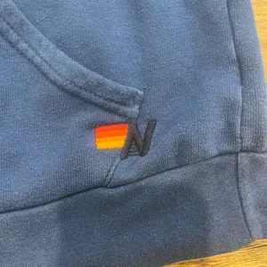 Aviator Nation blue hoodie size S. super cute, i just never wear! thumbnail 3