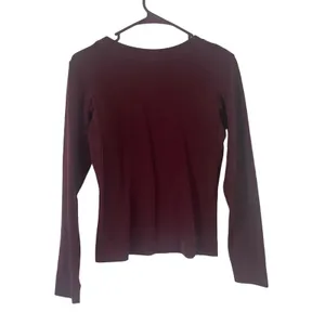 Patagonia Women's Size Small‎ Burgundy Red Long Sleeve Crewneck Sweater thumbnail 5
