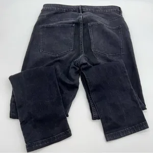 &Denim Women's Black Skinny Curvy High Rise Denim Jeans Size 33 thumbnail 4