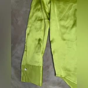Rachel Zoe Green Casual Button Down Shirt thumbnail 5