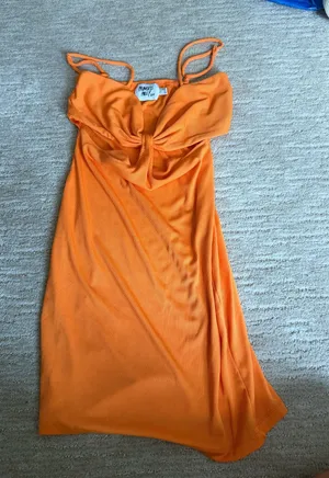 Princess polly  Mini Dress Orange thumbnail 1
