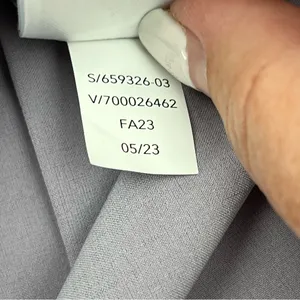 Athleta Everlasting Top‎ Womens Size XS Light Purple Grey Button Front *FLAW thumbnail 4