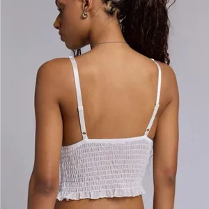 Urban Outfitters Out From Under Firecracker Smocked Crop Top Size XS thumbnail 2