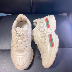 GUCCI RHYTON Sneakers GUCCI LOGO Size 34/4US thumbnail 2