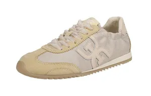 NWT Sam Edelman Isella 3 Sneaker Low Top Lace New Ecru / Wheat Whisp Brown 9.5M thumbnail 1