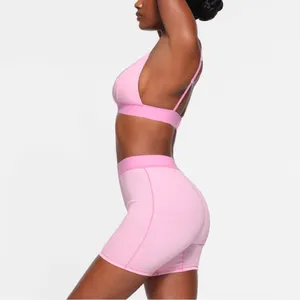 EUC Skims COTTON RIB BOXER - BUBBLE GUM thumbnail 2