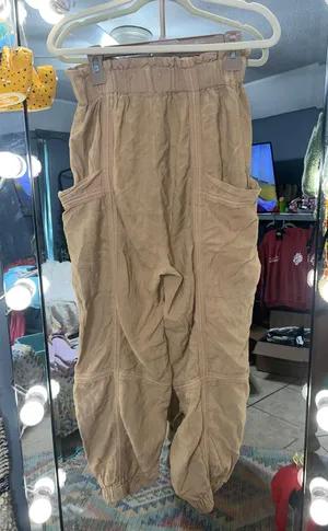 Urban Outfitters Linen Joggers thumbnail 8