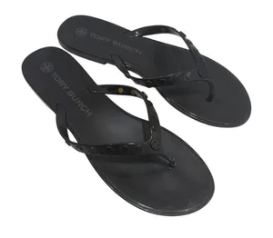 Tory Burch 10 logo studded jelly sandal flip flops 3626 thumbnail 1