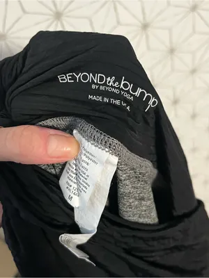 Beyond Yoga Charcoal Spacedye Maternity Legging Gray Size M thumbnail 5