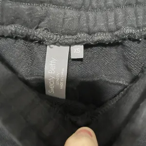 Sweaty Betty Black Essentials High‎ Waist Longline Sweat Shorts Size XS thumbnail 4