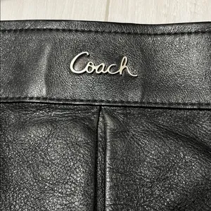 Coach Ashley Elegant Black Leather Shoulder Bag thumbnail 14