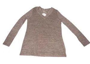 NWT Women's Anrabess V-Neck Long Sleeve Top Large thumbnail 1