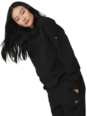 Alo Yoga Renown Heavy Weight Crew Neck Pullover Size XS thumbnail 2