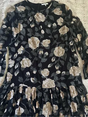 Ganni Carlton Georgette Dress | 36 thumbnail 4
