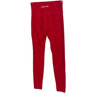 Alphalete Women's XS Pulse‎ Surge Leggings Deep Red Compression Leggings Sporty thumbnail 2