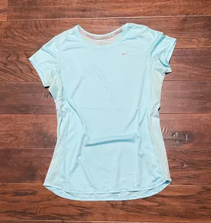 Nike Womens Drifit Aqua Running shirt thumbnail 2