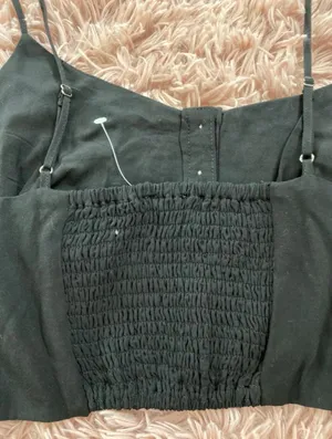 Black Crop Top Size M thumbnail 3