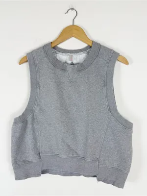 Free People Movement Intercept Tank in Heather Gray thumbnail 2