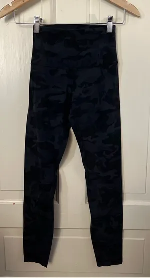 Lululemon Align Pant II *25" Incognito Camo Multi Grey Size 2 W5BY3S thumbnail 1