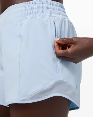 Light blue Lululemon 4 inch shorts thumbnail 4