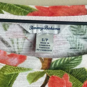 Tommy Bahama 100% Cotton Ashby Isles Faraway Blooms Knit Top S Tropical Heavenly thumbnail 5