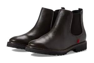NEW Marc Joseph Black Leather Ave of Americas Chukka Ankle Bootie Size 9.5 Women thumbnail 1