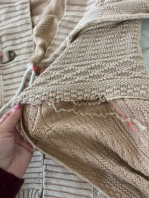 Free People Tan All Washed Out Cardigan Size Small thumbnail 3