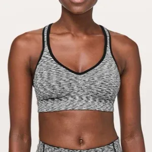 ✨Lululemon Speed Up Heather Grey Sz 4 Bra✨ thumbnail 1