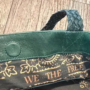 Free People Brookline Tote In Ocean Mist thumbnail 5