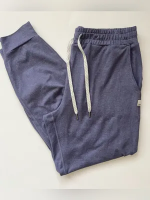 Vuori performance joggers heathered cosmic purple small thumbnail 2