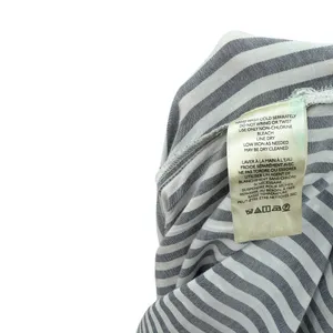 Anthropologie Maeve Bennet Beaded Sequined Button Down Shirt Striped Large‎ thumbnail 14