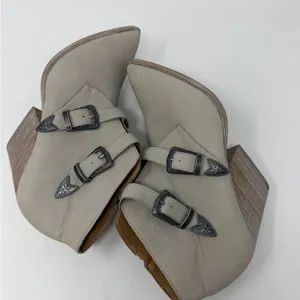 Franco Sarto Granton Bootie Womens Buckle Boots‎ Size 10 thumbnail 6