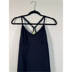 Athleta Black Racerback Mini Dress Womens S Athletic Casual Tennis Outdoorsy thumbnail 13