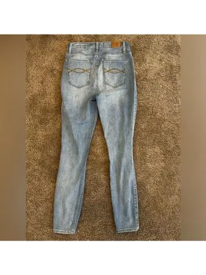 Abercrombie & Fitch Curve Love High Rise Super Skinny Jeans 2 Regular thumbnail 7