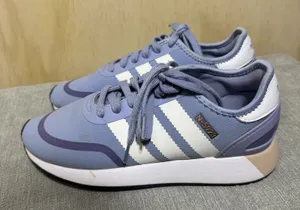 WMNS Adidas Originals N-5923 SZ 8.5 Chalk Blue‎ White Purple AQ0268 thumbnail 1
