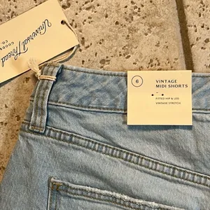 Universal Threads New  denim Jean Shorts vintage midi C16‎ thumbnail 7