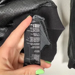 ARITZIA Wilfred Free Long Sleeve Pullover‎ Black Sz S thumbnail 5