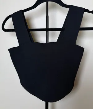 ALC Black Knit Tank Top Size XS thumbnail 1