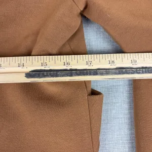 Spanx Coat Womens Small Brown Modal Blend Long Open Front Overcoat Lined Pockets thumbnail 9