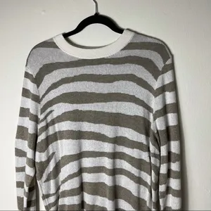A New Day Zebra Striped Sweater thumbnail 3