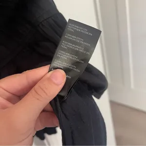 Maeve Anthropologie Louisa Tiered Tee V Neck‎ Black Peplum thumbnail 4